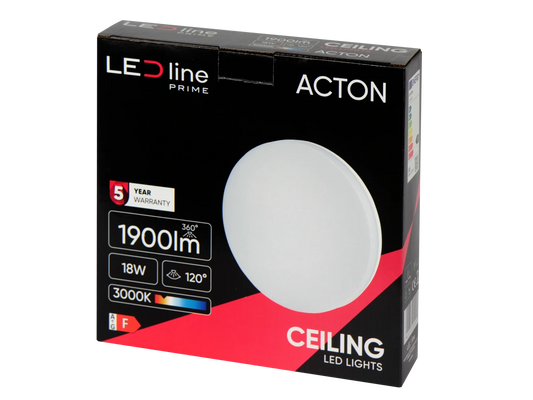 LED line PRIME ACTON | 18W/24W | IP54 | Rund | Rörelsesensor