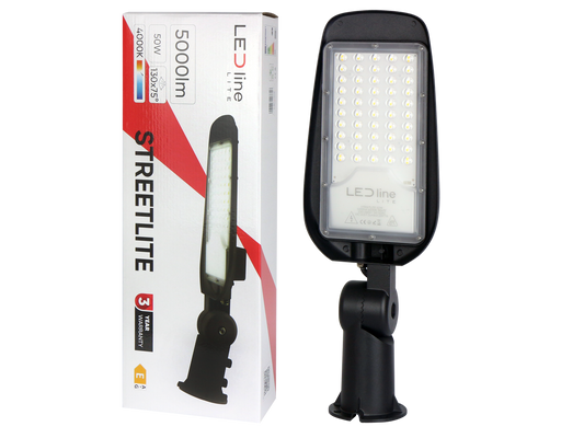 LED line LITE STREETLITE | 50-100W | 4000K | IP65 | Svart
