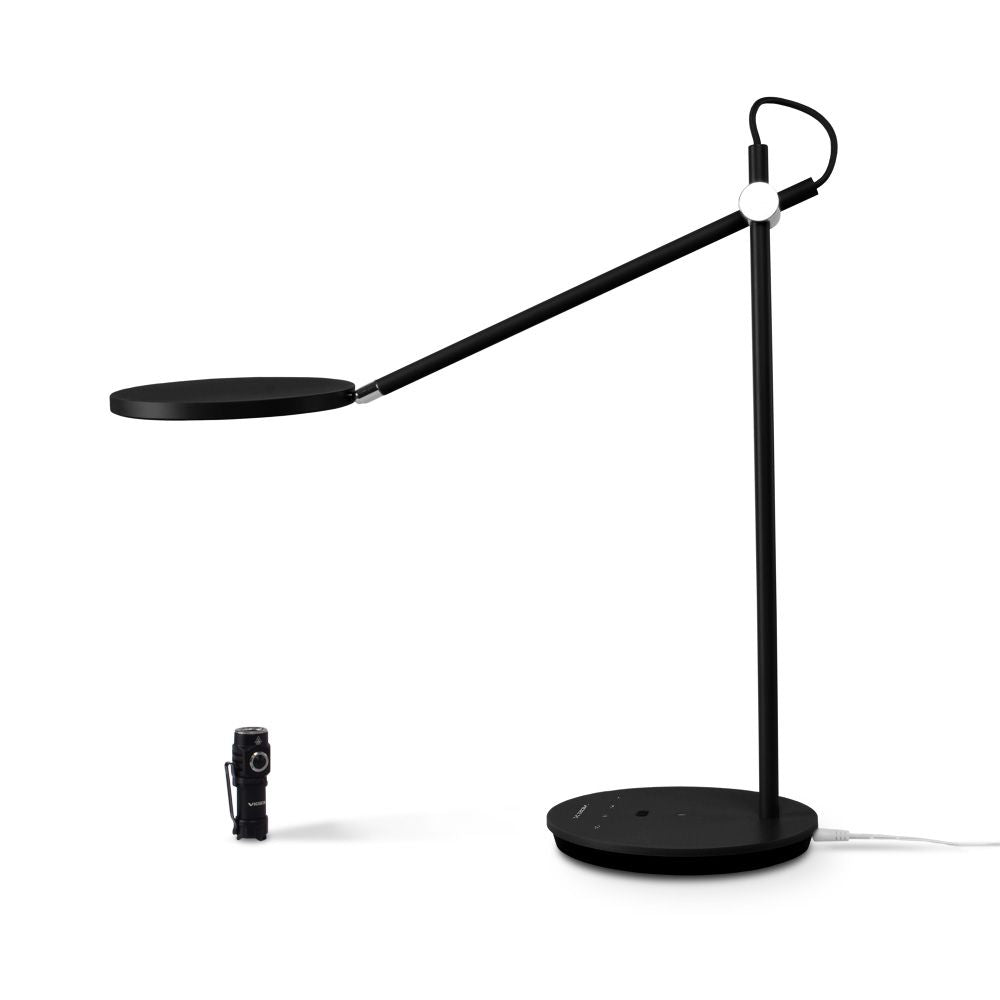 LED Dimbar Skrivbordslampa VIDEX TF15B 20W 4100K Svart