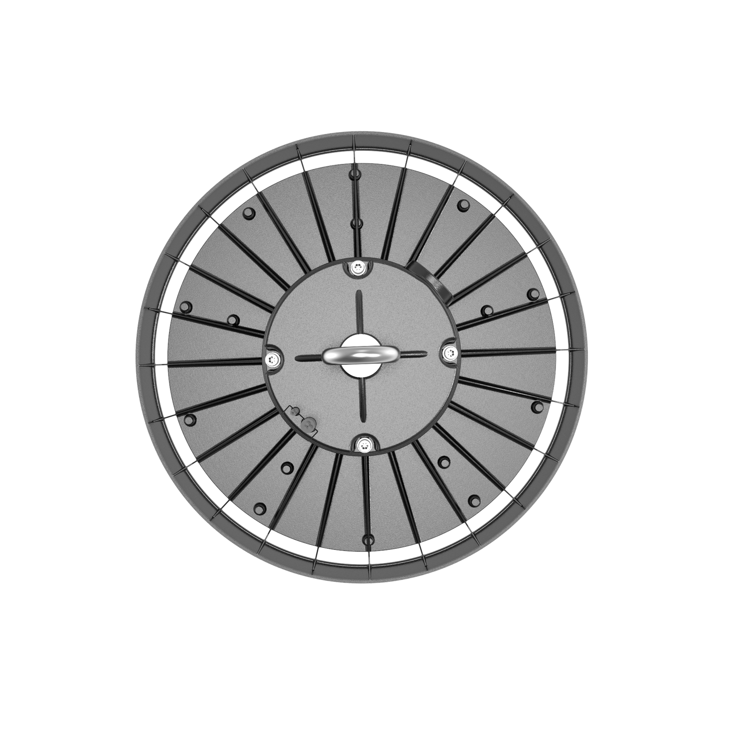 Highbay SERON 4000K 200/160/120W 28000lm 120° IP65 black PRIME