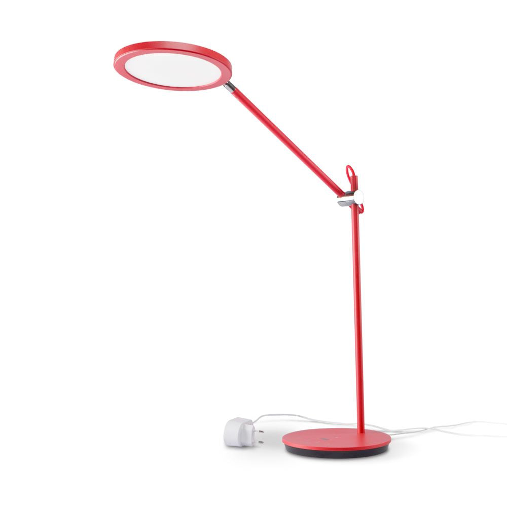 LED Dimbar skrivbordslampa VIDEX TF15R 20W 4100K Röd