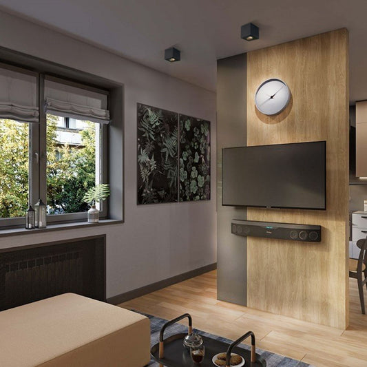 Takspotlight armatur VIDEX-GU10-OTTO-BLACK