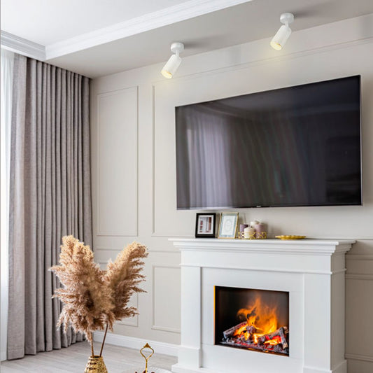 Vägg- och takspotlight armatur VIDEX-GU10-GRANT-WHITE