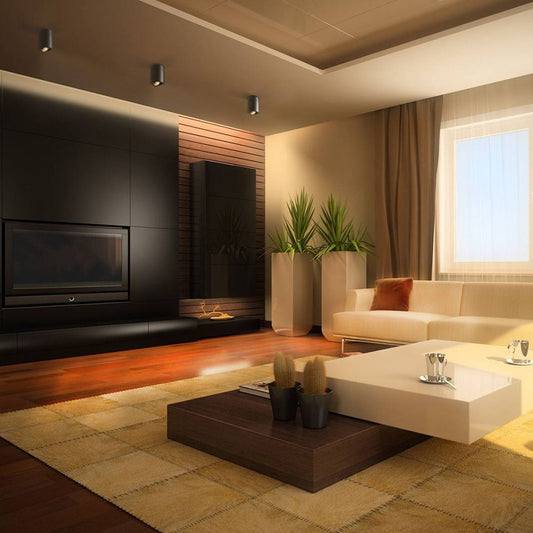 Takspotlight armatur VIDEX-GU10-STANLEY-BLACK