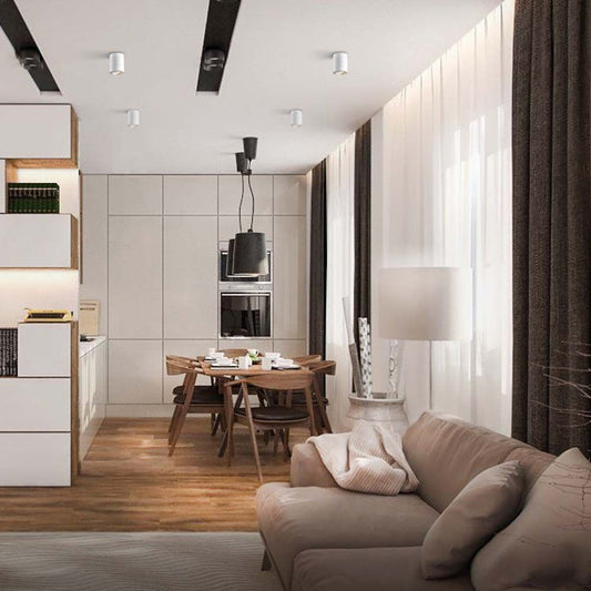 Takspotlight armatur VIDEX-GU10-PAUL-WHITE