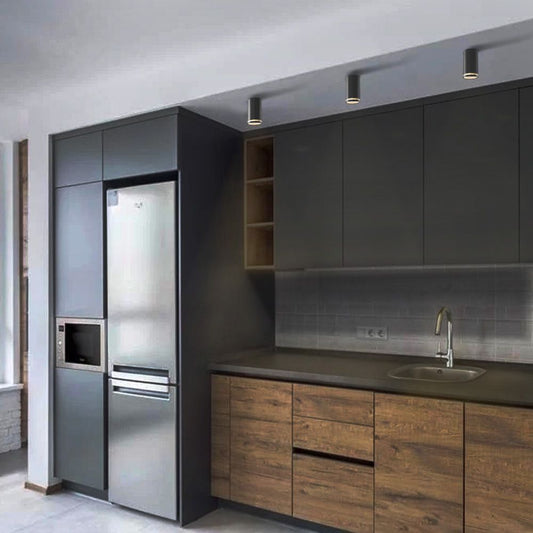 Takspotlight armatur VIDEX-GU10-CARMELO-BLACK