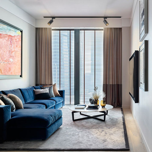 Spotskinnsarmatur VIDEX-GU10-LONZO-BLACK