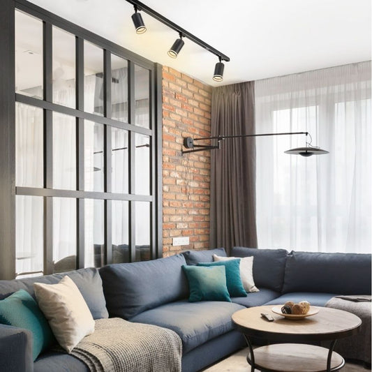 Spotskenarmatur VIDEX-GU10-SKOT-BLACK