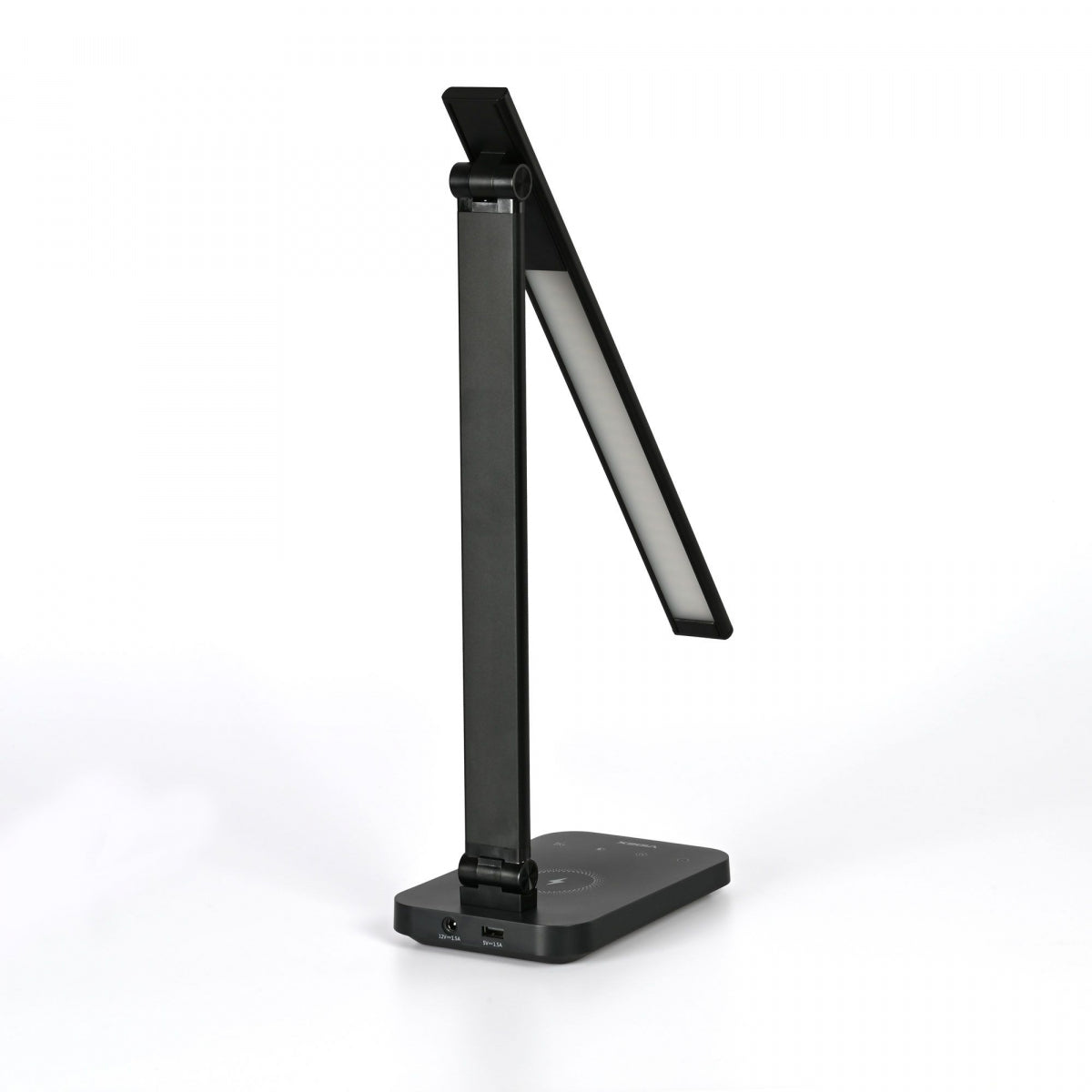 LED skrivbordslampa med trådlös laddning VIDEX VL-TF17B Svart
