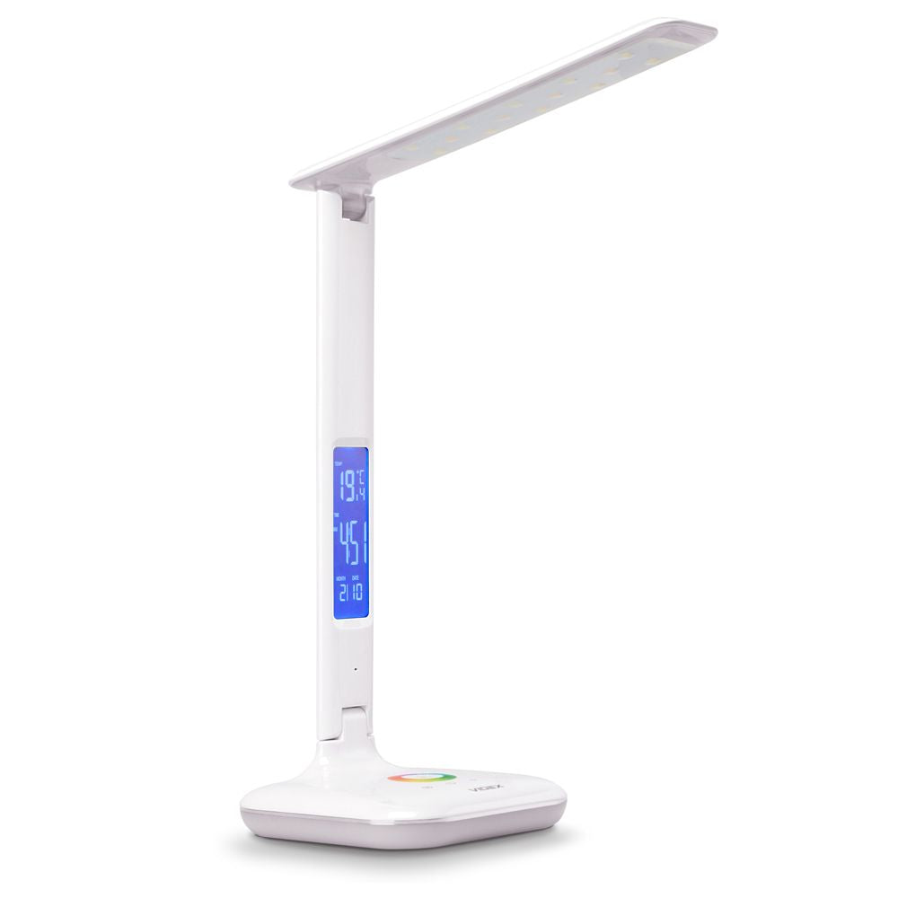 LED-dimbar skrivbordslampa RGB VIDEX-BORDSLAMPA-NAIROBI-VIT