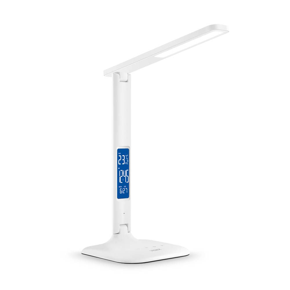 LED-dimbar skrivbordslampa VIDEX-BORDSLAMPA-RIO-VIT
