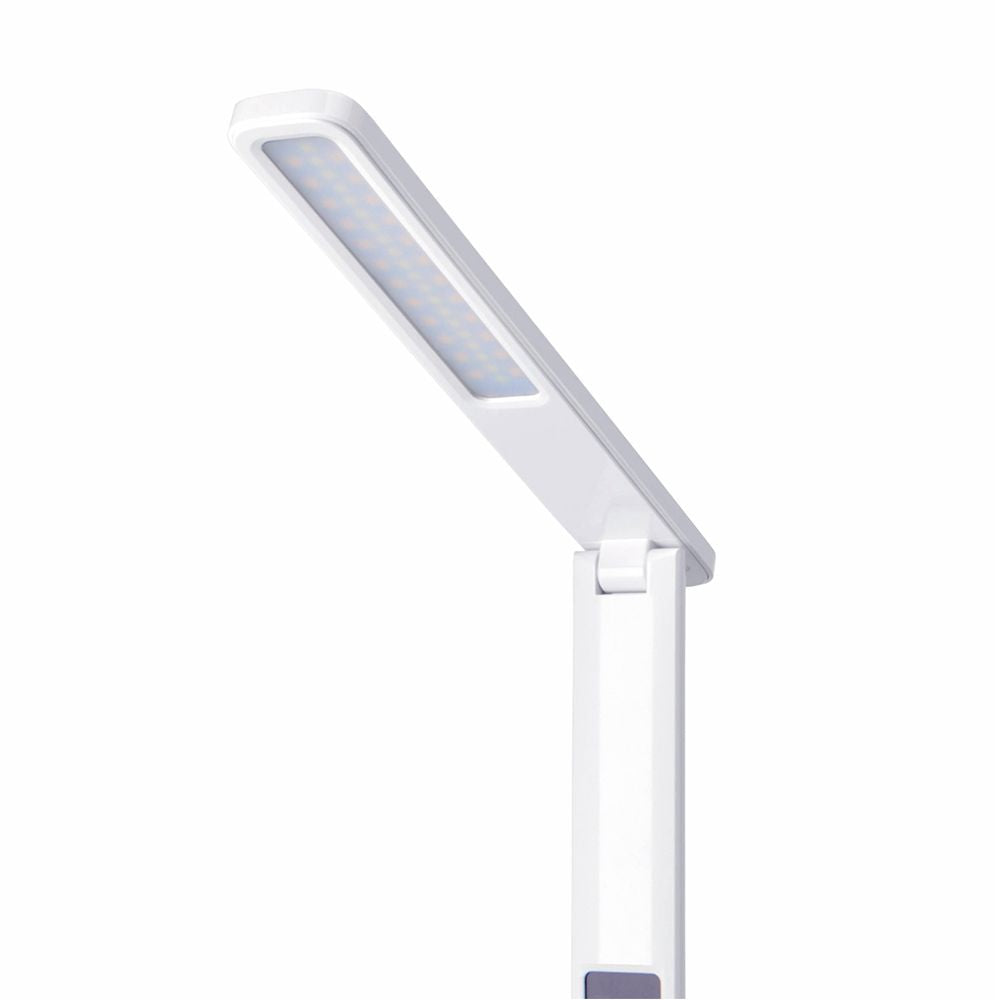 LED-dimbar skrivbordslampa VIDEX-BORDSLAMPA-RIO-VIT