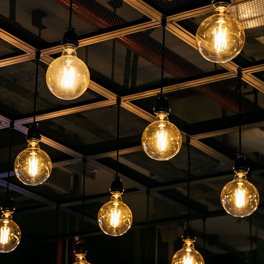 LED-lampa VIDEX-E27-G95-7W-FIL-DIM-AMBER-WW