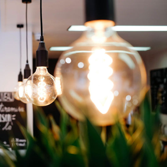 LED-lampa VIDEX-E27-G95-4W-FIL-DIM-SPIRAL-AMBER-WW