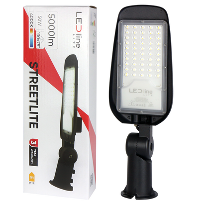 LED line LITE STREETLITE | 50-100W | 4000K | IP65 | Svart