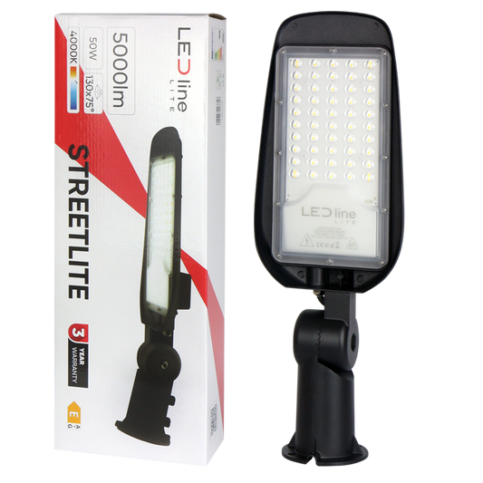 LED line LITE STREETLITE | 50-100W | 4000K | IP65 | Svart