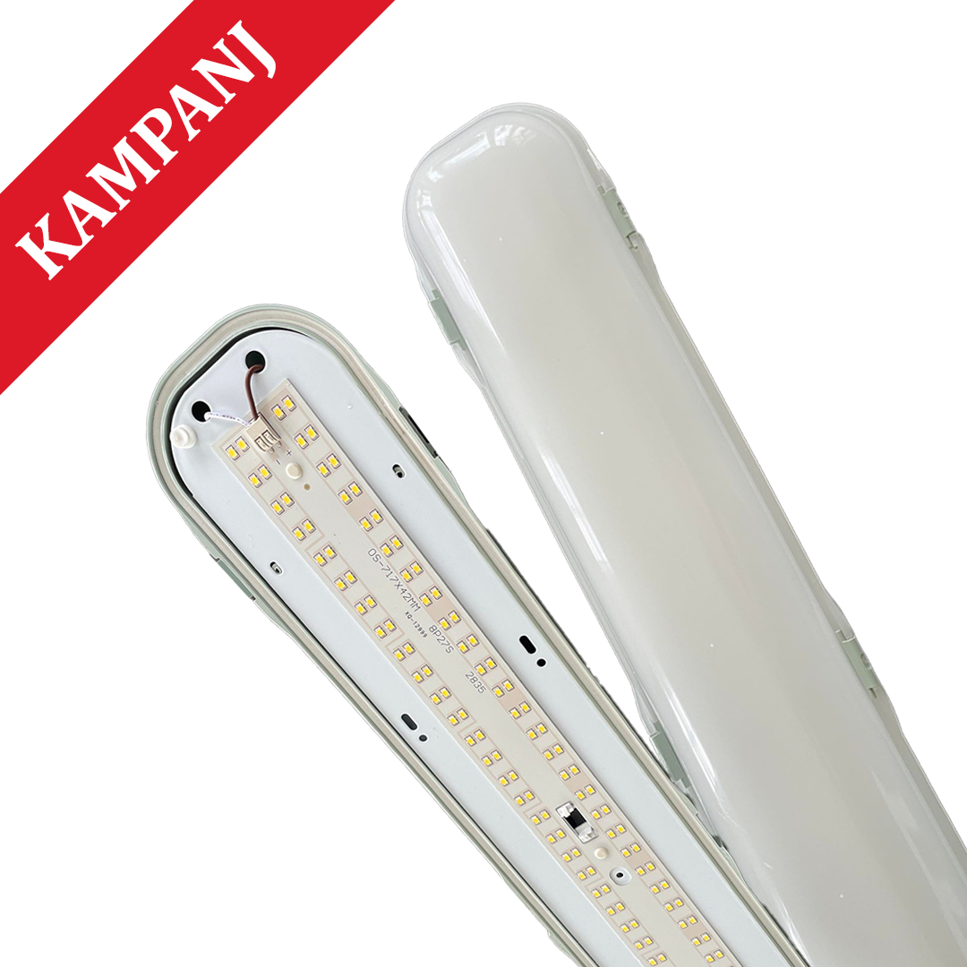LED Armatur 6-pack | 150 cm | 60W | IP65 | D-märkt | Dimmbar