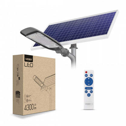 LED Solar gatubelysning VIDEX VL-SLSO-605