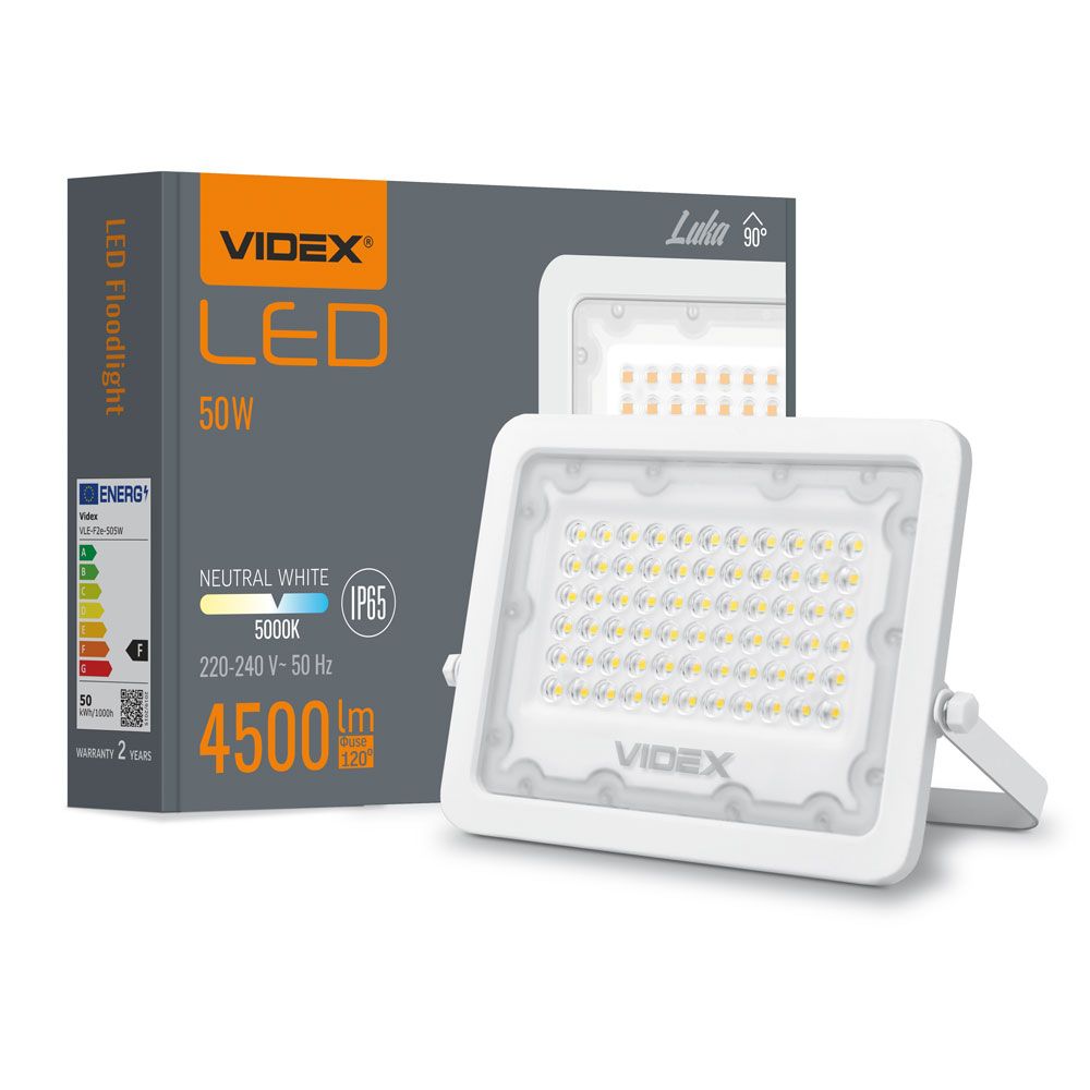 LED strålkastare VIDEX-FLOOD-LED-LUCA-50W-NW