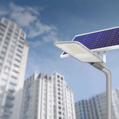 LED Solar gatubelysning VIDEX-STREET-LED-SOLAR-LANA-100W-NW