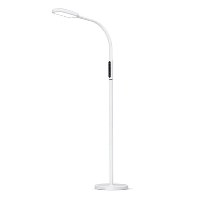 LED Dimbar golvlampa VIDEX-GOLV-LAMPA-TOKYO-VIT