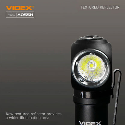 Bärbar LED-ficklampa VIDEX VLF-A055H 600Lm 5700K