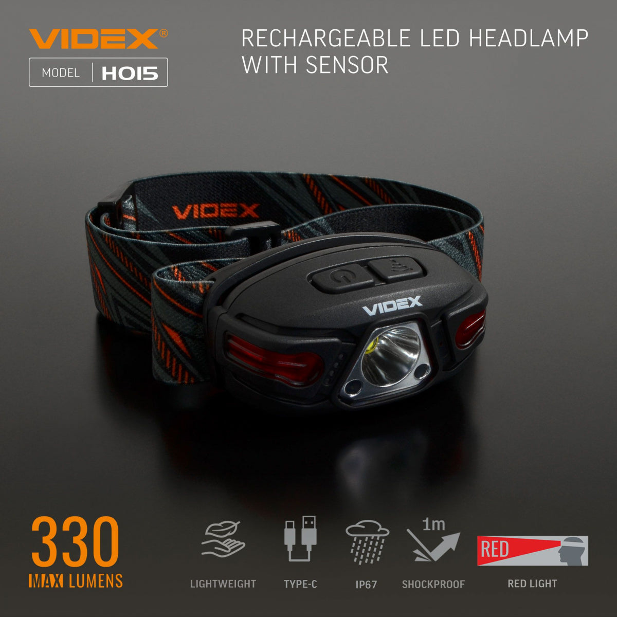 LED Pannlampa VIDEX VLF-H015 330Lm 5000K