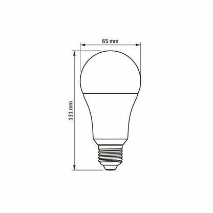 LED-lampa VIDEX-E27-A65-15W-NW