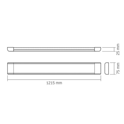 LED Batten Light VIDEX-BATTEN-LED-50W-NW